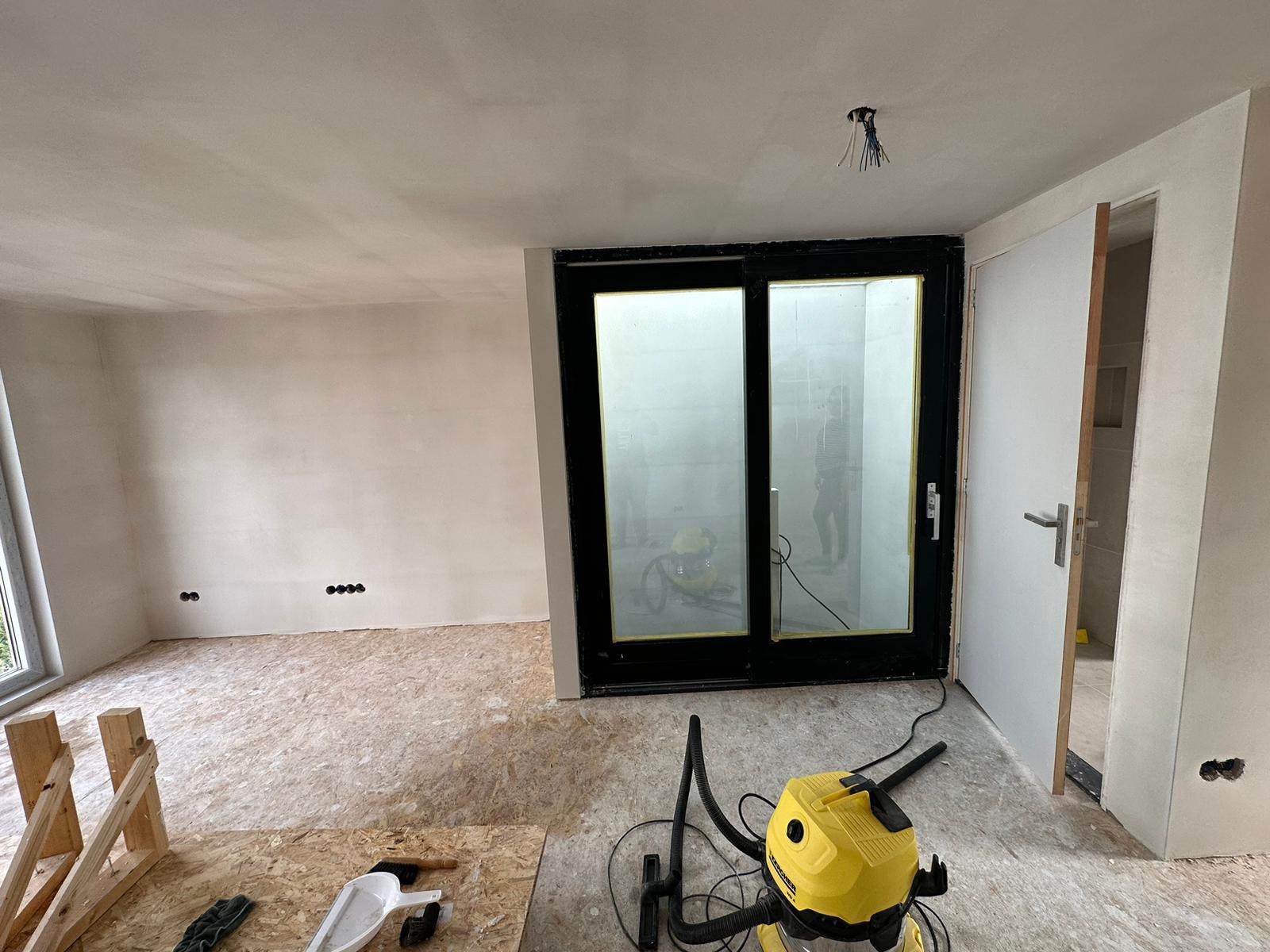 Nieuwbouw interieur ruwbouw