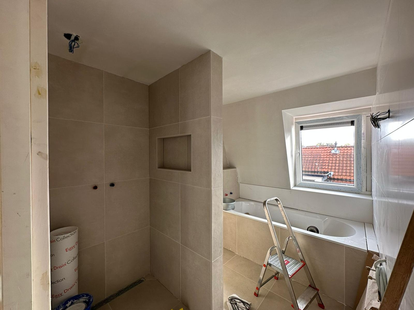 Badkamer met inloopdouche